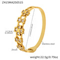 Z415 Gold 5A Zircon Bracelet