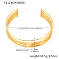 P1111- Gold collar
