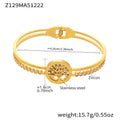 Z129- Golden Tree of Life Bracelet