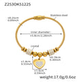 Z253- Golden Heart Bracelet
