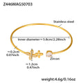 Z446 Golden Zircon Bracelet