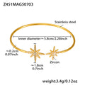 Z451- Gold Zircon Bracelet