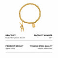 Gold Pattern / Bracelet