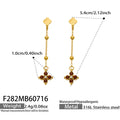 Champagne CZ Gold / Earrings