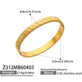 Gold Bangle (Z312) / Default