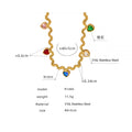 Gold Necklace (P1445) / 40+5cm