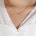 Gold / March Aquamarine
