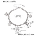 Style E672 - Steel DIY Bracelet