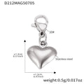 Charm - Gold Heart (3pcs)
