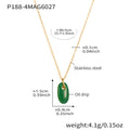Green Enamel / 40+5cm