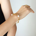 Gold / Bracelet 20+5cm