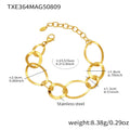 Gold / Bracelet 15+5cm