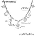 Steel (P1249) / DIY Multi-Accessory Necklace 41+5cm