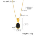 Gold / Black Agate