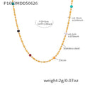 Gold / Necklace - 37+8cm