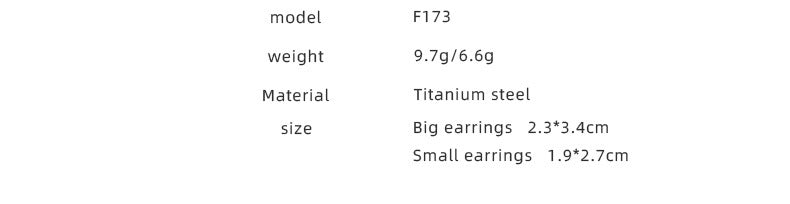 316L Stainless Steel 18K Gold Plated U-Shaped Tarnish-Free Statement Earrings - Image 2