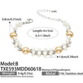 B款贝珠Steel Bracelet (TXE593) / 16+5cm