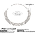 Steel Necklace30+12cm (TXP566) / Default