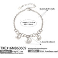 Steel Bracelet17.5+5cm (TXE316) / Default