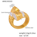 Gold Ring (A042) / Size 6