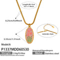 A款Gold Necklace46+5cm (P1337) / Default
