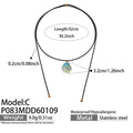 C Gold Necklace92cm (P083) / Default