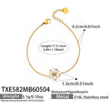 Gold Bracelet17.5+5cm (TXE582) / Default
