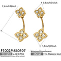 Gold Earrings (F1002) / Default