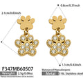 Gold Earrings (F347) / Default