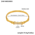 Gold Bangle (Z481) / Default