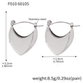 Steel Earrings (F010) / Default