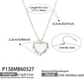 Steel Necklace (P138) / 45+5cm