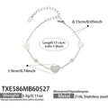 Steel Bracelet (TXE586) / 17+5cm