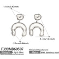 Steel Earrings (F399) / Default