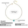 B款Gold Necklace40+5cm (P042) / Default