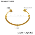 Gold Bangle (Z014) / Default