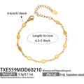 Gold Color / Bracelet 16+5cm