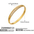 Gold Bangle (Z589) / Default