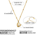 Gold Necklace45.5+5cm (P093) / Default