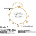 CGold Bracelet (TXE571) / 17+5cm