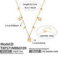 DGold Necklace42+5cm (TXP571) / Default