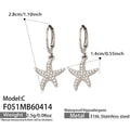 C款Steel Earrings (F051) / Default