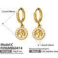C款Gold Earrings (F096) / Default