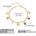 Gold Anklet20+5cm (S006) / Default