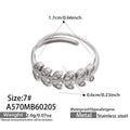 Stee CZ Ring (A570) / Size 7