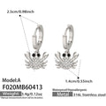 A款Steel Earrings (F020) / Default
