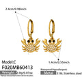 C款Gold Earrings (F020) / Default