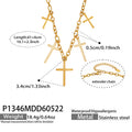 Gold Necklace41+6cm (P1346) / Default