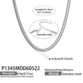 Steel Necklace (P1345) / 41+6cm