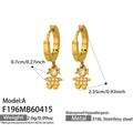 A款Gold Earrings (F196) / Default